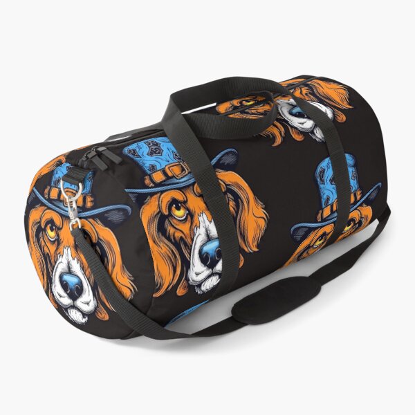 Item preview, Halloween Whimsy with Hat-Wearing Dog designed and sold by DigitalGraphic1.