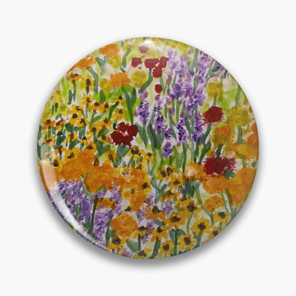 Item preview, Orange and Purple Flowers designed and sold by Jaye-23.