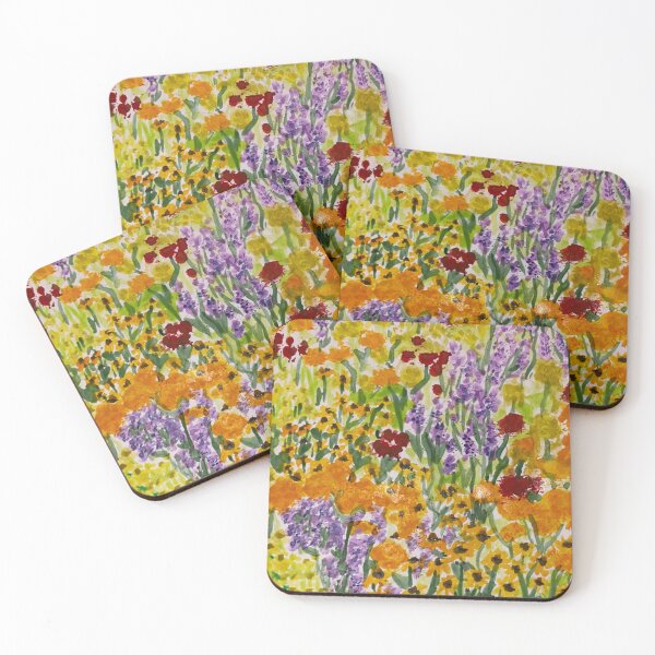 Item preview, Orange and Purple Flowers designed and sold by Jaye-23.