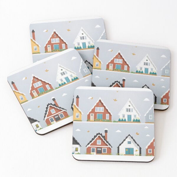 Item preview, Scandinavian houes style digital art. designed and sold by Jayjaynaenae.