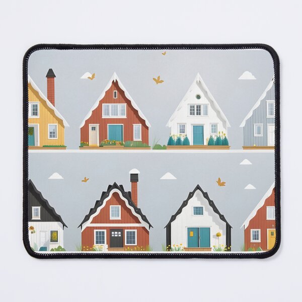 Item preview, Scandinavian houes style digital art. designed and sold by Jayjaynaenae.