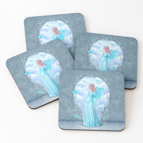 Item preview, Aquamarine Birthstone Fairy designed and sold by silverstars.