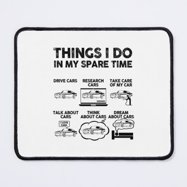 Item preview, Things I do in my spare time car - Best Selling designed and sold by Aditya Bhole.