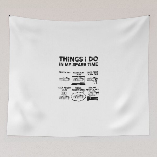 Item preview, Things I do in my spare time car - Best Selling designed and sold by Aditya Bhole.