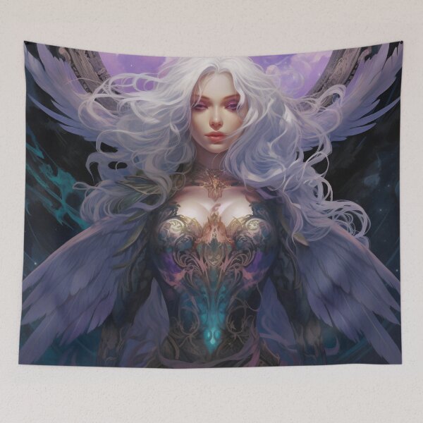 Item preview, Seraphic Radiance: Guardian of the Nebula designed and sold by oanaunciuleanu.