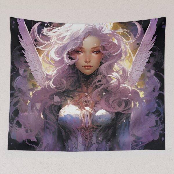 Item preview, Seraphic Radiance: Guardian of the Nebula designed and sold by oanaunciuleanu.