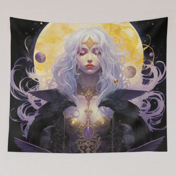 Item preview, Seraphic Radiance: Guardian of the Nebula designed and sold by oanaunciuleanu.