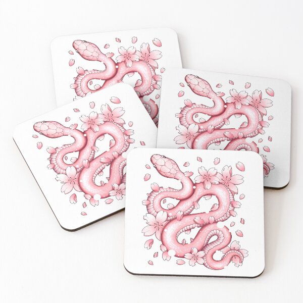 Item preview, Sakura Blossom Snake designed and sold by Clocksy.