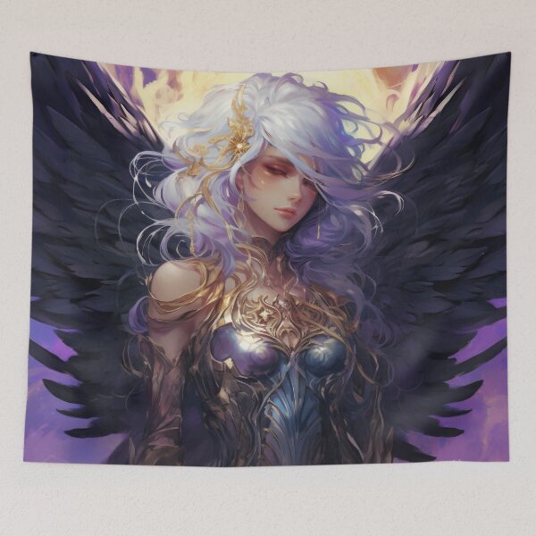 Item preview, Seraphic Radiance: Guardian of the Nebula designed and sold by oanaunciuleanu.