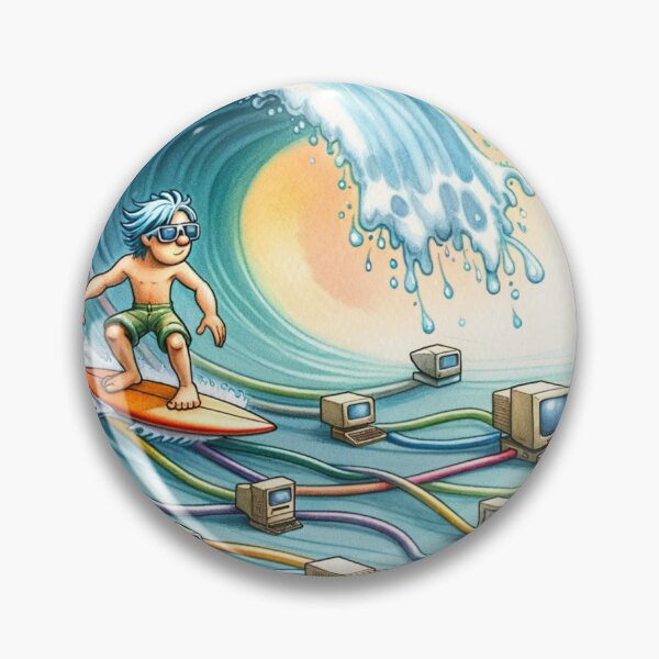 Item preview, Surf The Web designed and sold by DronzaX.