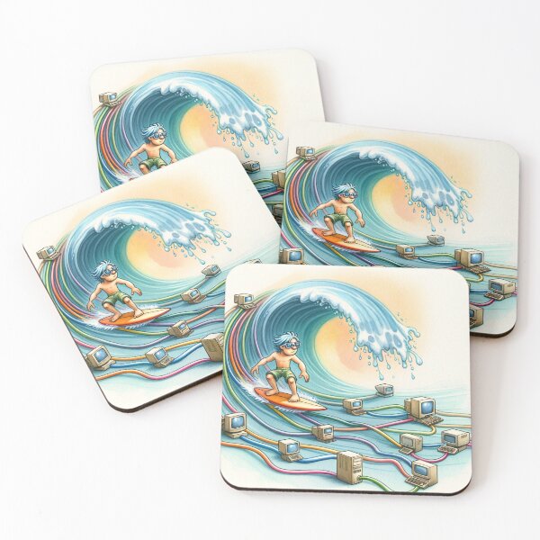 Item preview, Surf The Web designed and sold by DronzaX.
