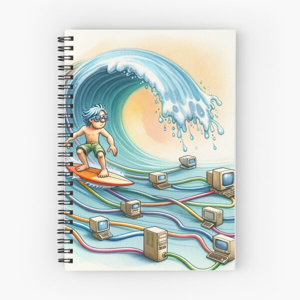 Item preview, Surf The Web designed and sold by DronzaX.