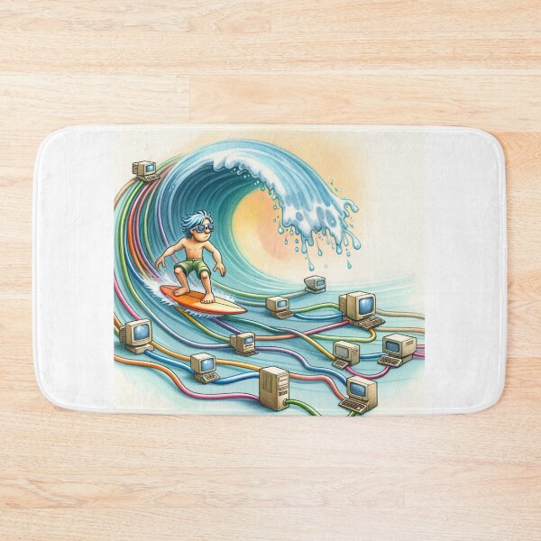 Item preview, Surf The Web designed and sold by DronzaX.