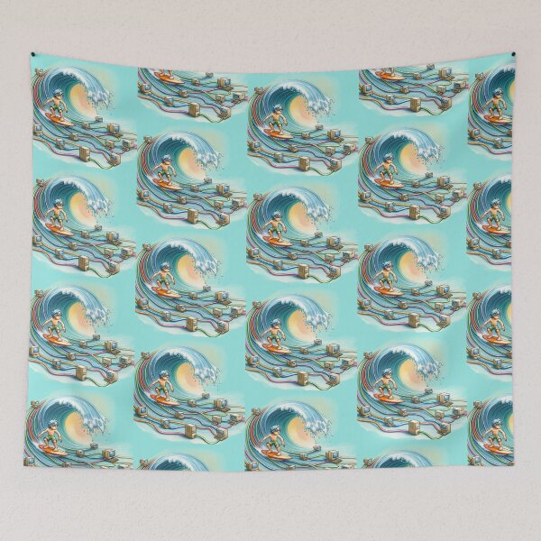 Item preview, Surf The Web designed and sold by DronzaX.