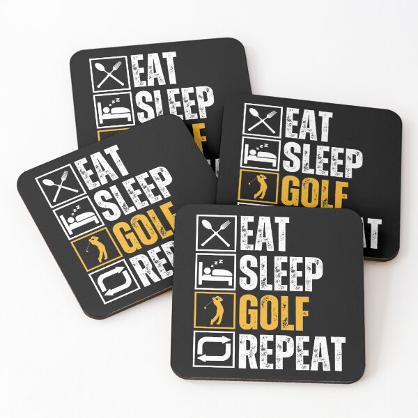 Item preview, Eat Sleep Golf Repeat designed and sold by Designx99Shirt.