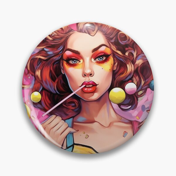 Item preview, Candy Pop Fashionista Art Illustration designed and sold by inkArtistryfine.