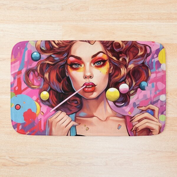 Item preview, Candy Pop Fashionista Art Illustration designed and sold by inkArtistryfine.
