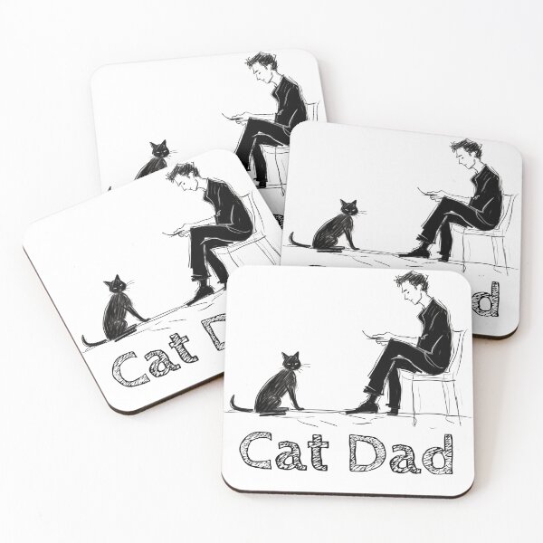 Artikelvorschau, Simple Cat Dad entworfen und verkauft von Samanthi007.