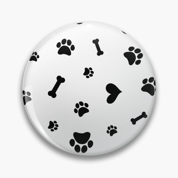 Item preview, Decorative Bones and Paw Pattern designed and sold by RubyCollection.