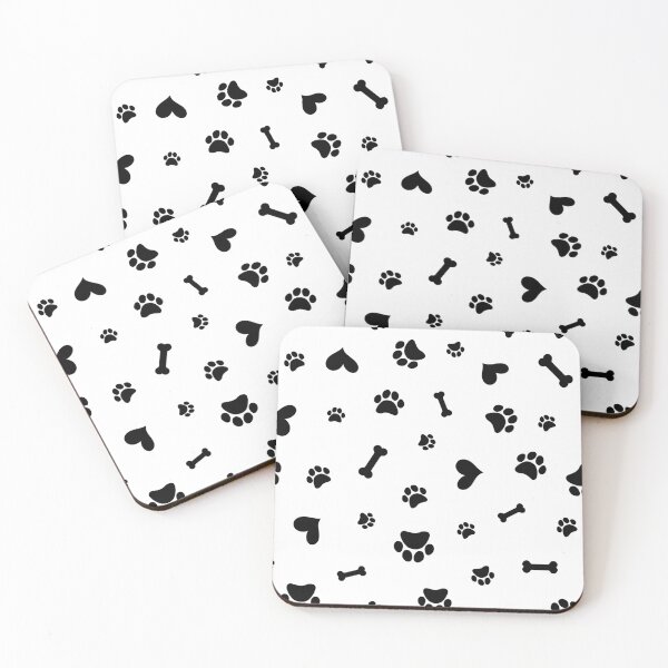 Item preview, Decorative Bones and Paw Pattern designed and sold by RubyCollection.