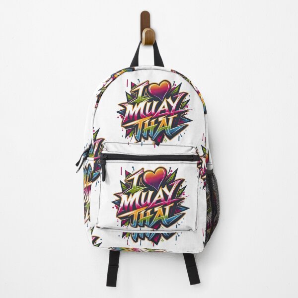Item preview, Vibrant Muay Thai Love - Street Art Style designed and sold by KNAA.