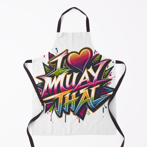 Item preview, Vibrant Muay Thai Love - Street Art Style designed and sold by KNAA.