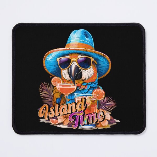 Item preview, Island Time Cocktail Parrot Sunglasses: A Taste of Paradise designed and sold by MindWave THC.