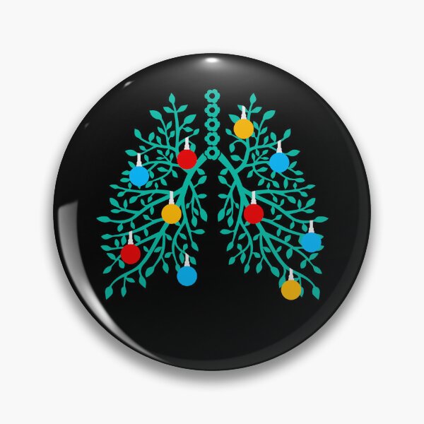 Item preview, Lungs With Christmas Lights Respiratory Therapist Xmas Gift  designed and sold by hobbybox.