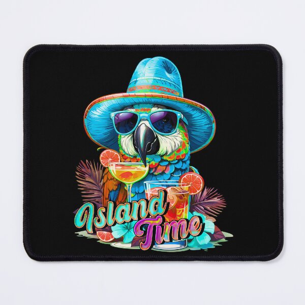Item preview, Island Time Cocktail Parrot Sunglasses: A Taste of Paradise designed and sold by MindWave THC.