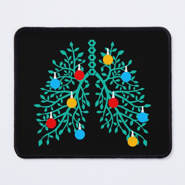 Item preview, Lungs With Christmas Lights Respiratory Therapist Xmas Gift  designed and sold by hobbybox.