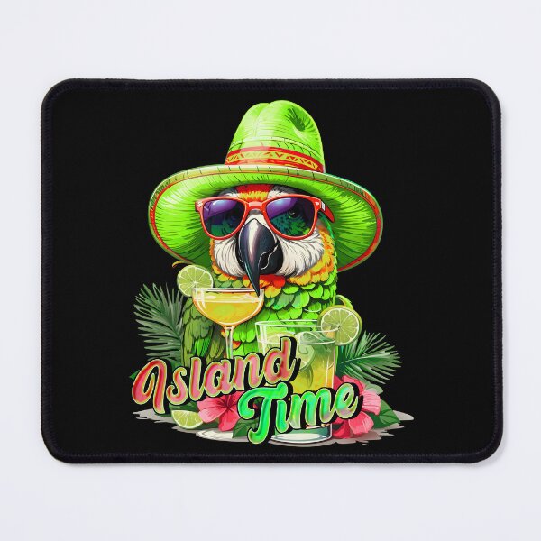 Item preview, Island Time Cocktail Parrot Sunglasses: A Taste of Paradise designed and sold by MindWave THC.