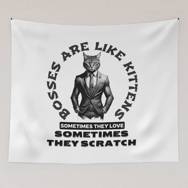 Item preview, Purr-fectly Suited Boss designed and sold by Hungry-Murphy.