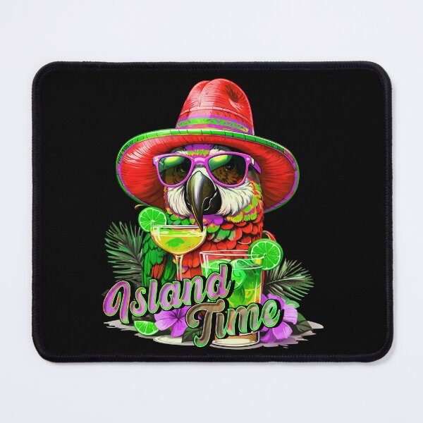 Item preview, Island Time Cocktail Parrot Sunglasses: A Taste of Paradise designed and sold by MindWave THC.