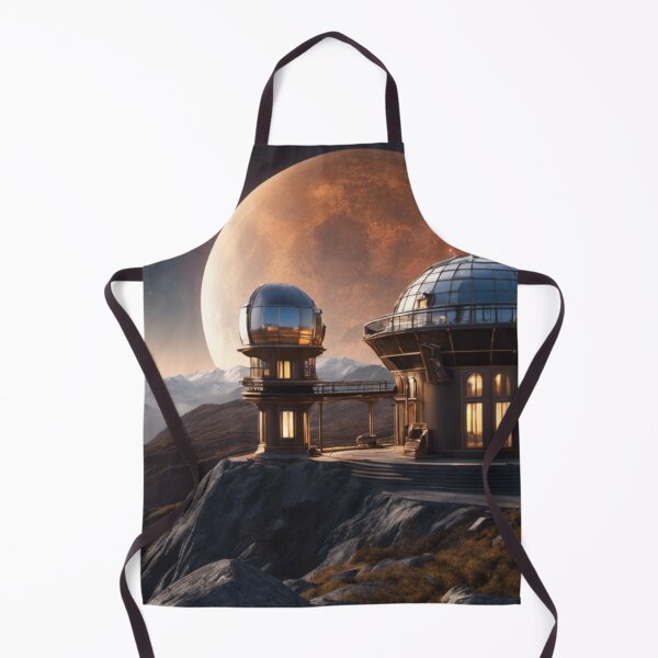 Item preview, Steampunk Observatory on an Alien World - 2 designed and sold by nyathiwa.
