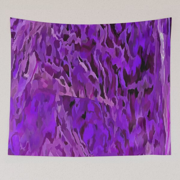 Item preview, Distressed Violet Tree Bark Abstract designed and sold by taiche.