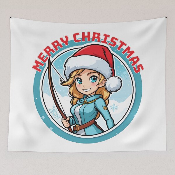 Item preview, Archer Girl Christmas designed and sold by duke818.