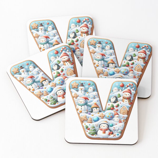 Item preview, Christmas Letter V designed and sold by pawipat.