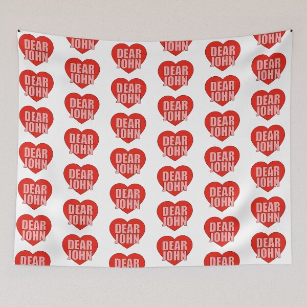 Item preview, Dear John Heart designed and sold by Chesley Design.