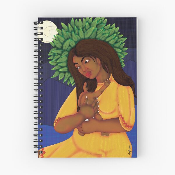 Item preview, Native Madonna - Digital painting designed and sold by JezliP.