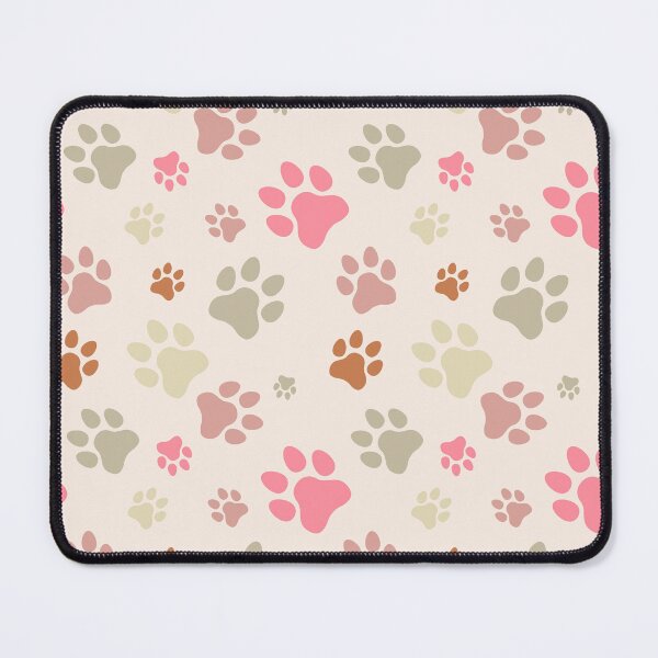 Item preview, Paw seamless pattern doodle abstract animal footprint designed and sold by RubyCollection.