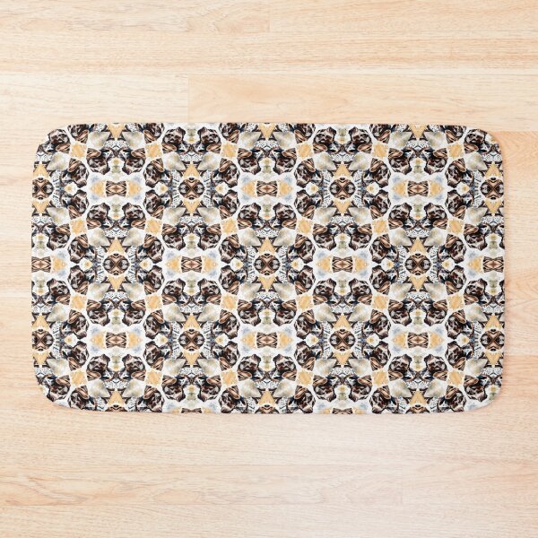 Item preview, Watercolor picture of a German Shorthair Pointer Seamless Pattern  designed and sold by Petalandfur.