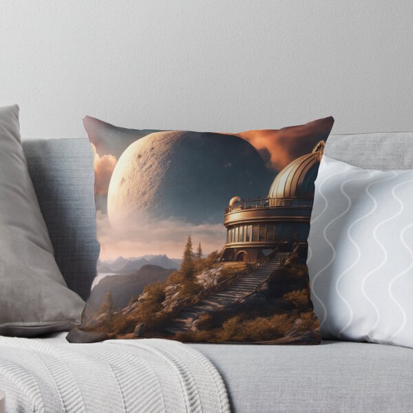 Item preview, Steampunk Observatory on an Alien World - 3 designed and sold by nyathiwa.