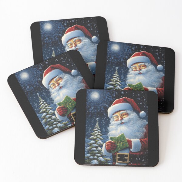 Item preview, Santa Claus With Snowflakes designed and sold by GageStore.