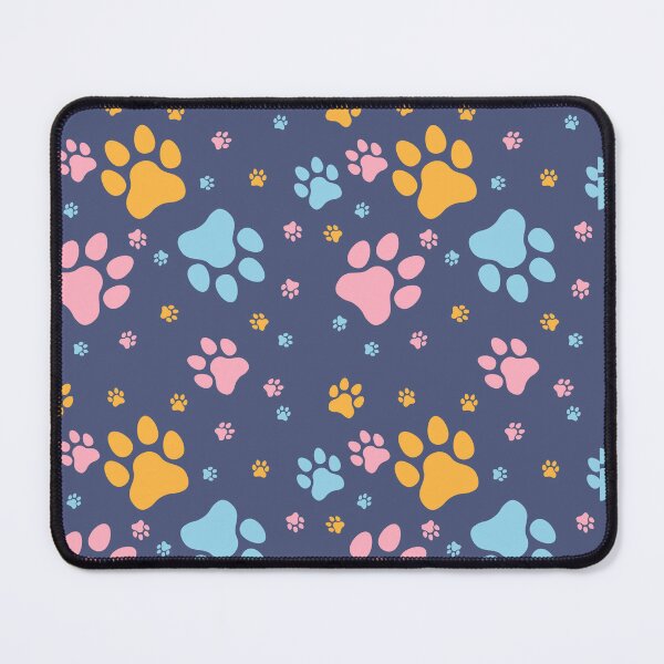 Item preview, Paw seamless pattern doodle abstract animal footprint designed and sold by RubyCollection.