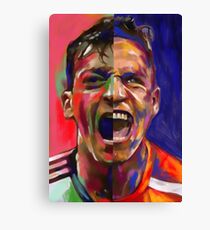 Alexis Sanchez & Mesut Ozil Canvas Print