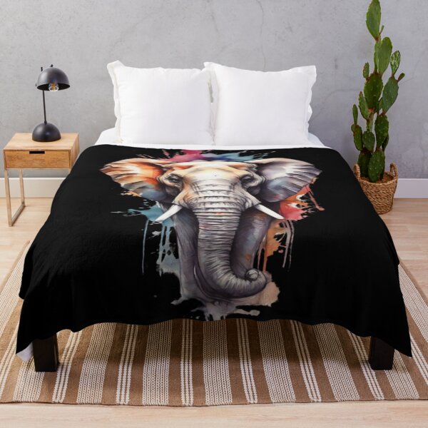 Item preview, Colorful Elephant Design for Everyone designed and sold by DunuStore.