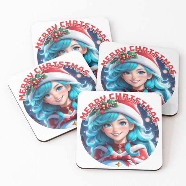 Item preview, Blue Girl Christmas designed and sold by duke818.