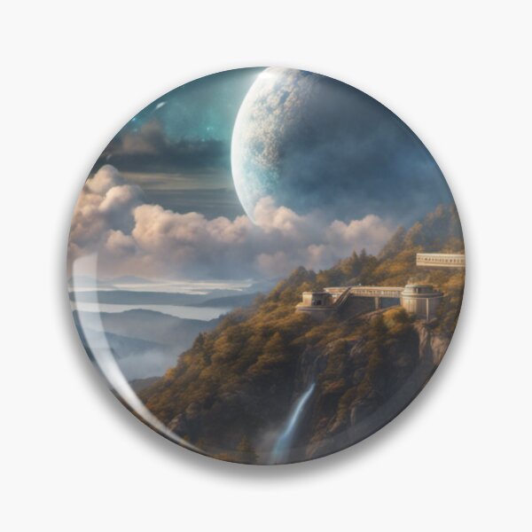 Item preview, Steampunk Observatory on an Alien World - 4 designed and sold by nyathiwa.