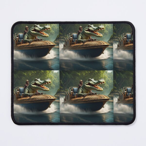 Item preview, Crocodile driving a speedboat designed and sold by Giuseppe Pellegrino.