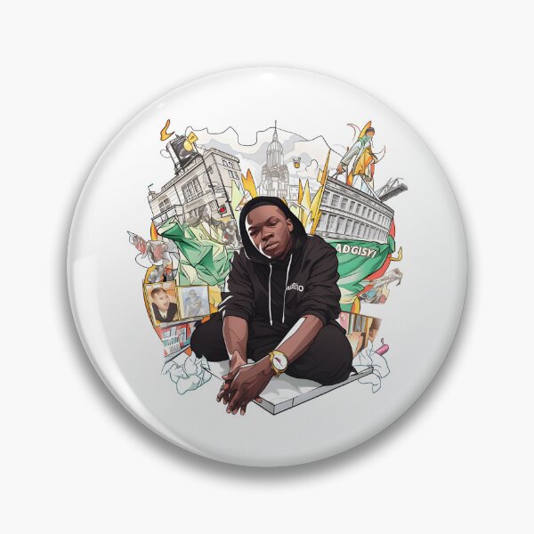 Artikelvorschau, Dizzee Rascal-Cartoon-Figur entworfen und verkauft von Ragil-Studio.